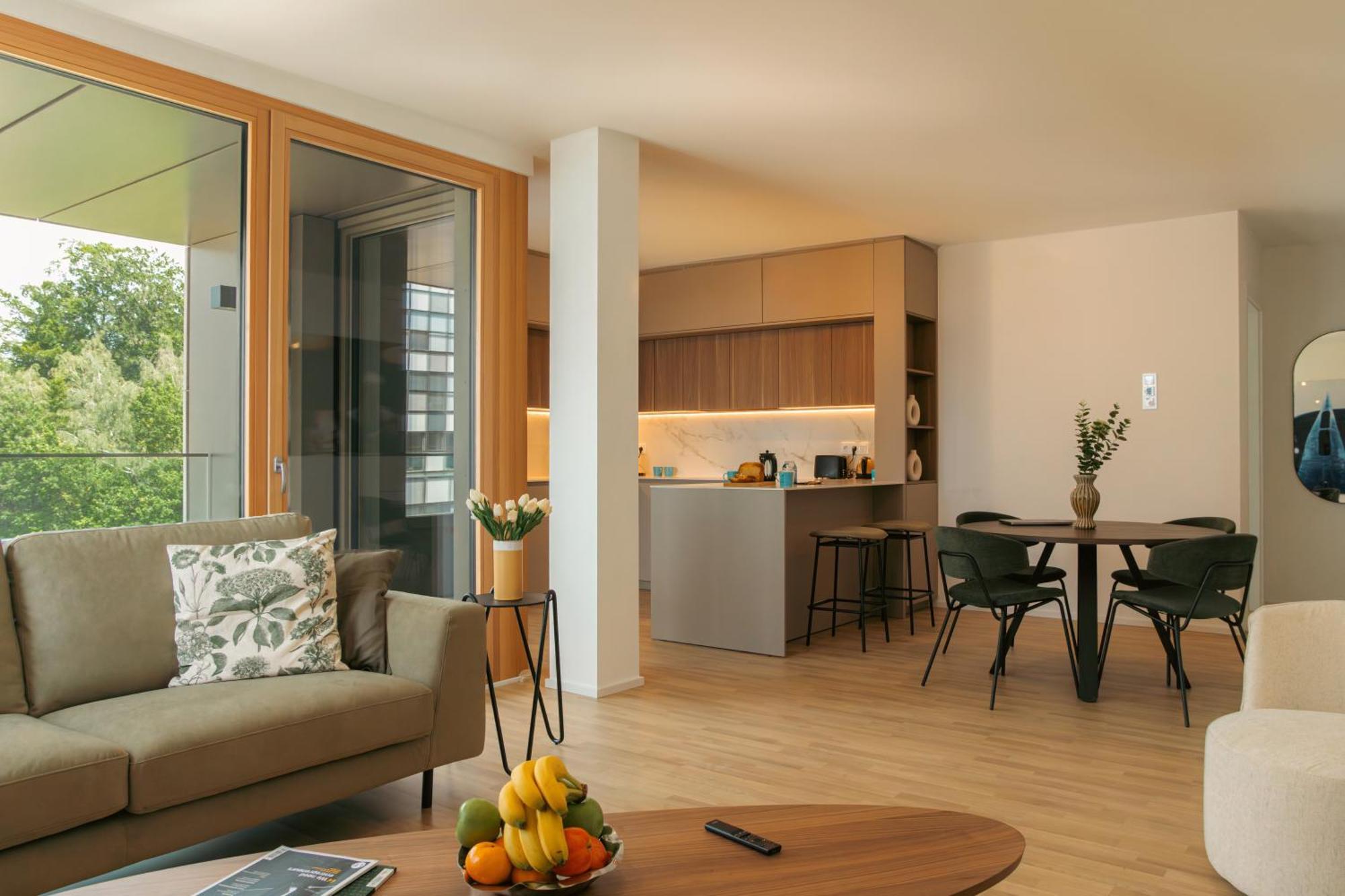 Appartement Media Bay In Kirchberg By Rentaroo Luxemburg